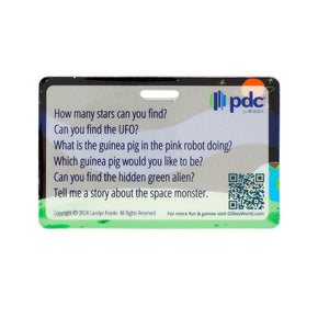 Pediatric Space Card Front Design