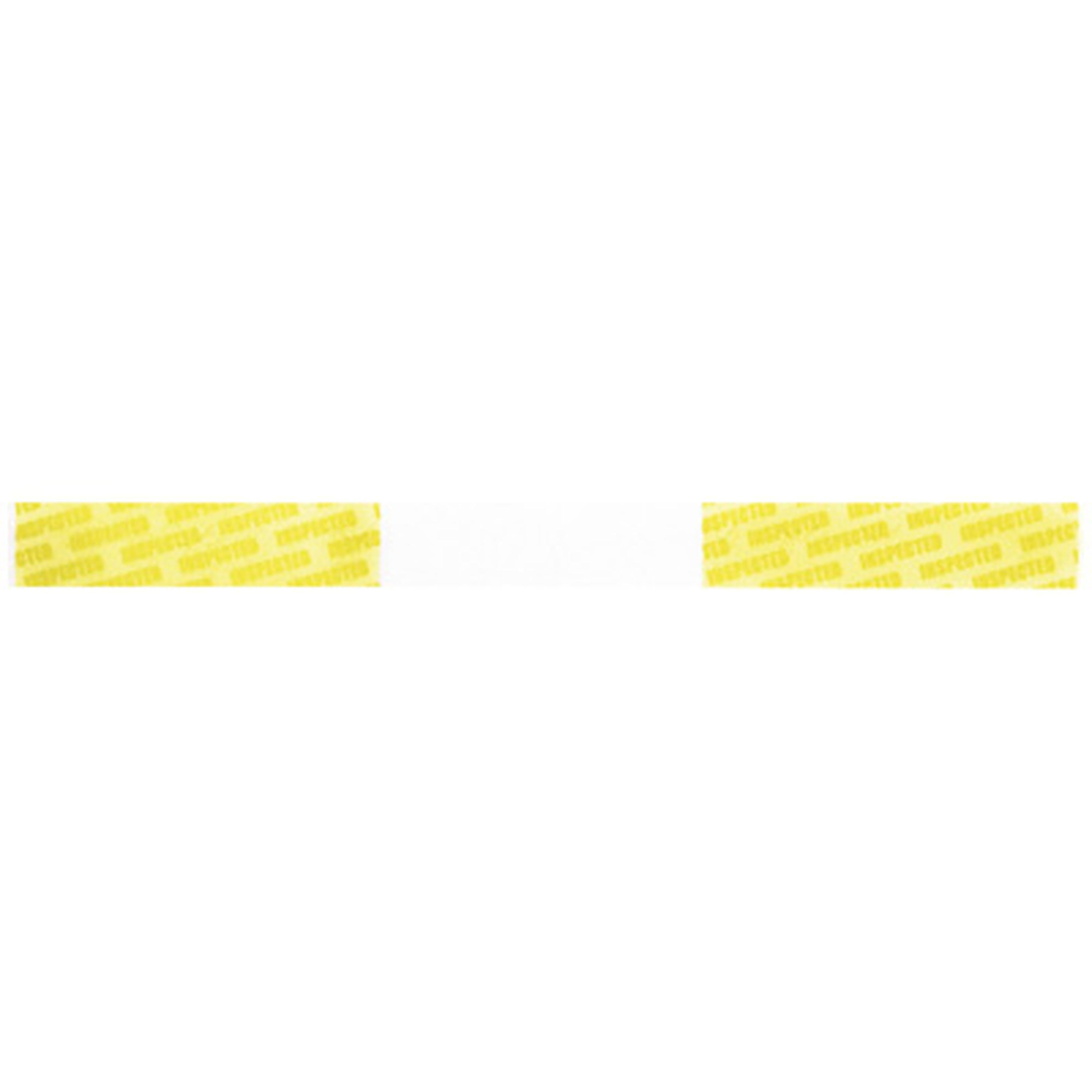 TEMPbadge® Yellow Adhesive Non-Expiring Inspection Band TEMPbadge® Yellow Adhesive Non-Expiring Inspection Band