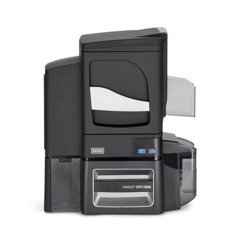 HID Fargo DTC1500 Dual-Sided ID Card Printer with Lamination