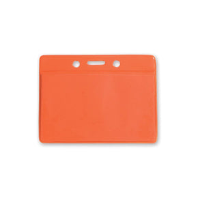 Flexible Badge Holder with Color Back, Credit Card Size - IDenticard.com