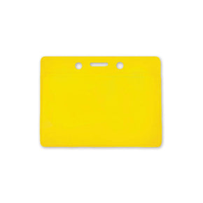 Flexible Badge Holder with Color Back, Credit Card Size - IDenticard.com