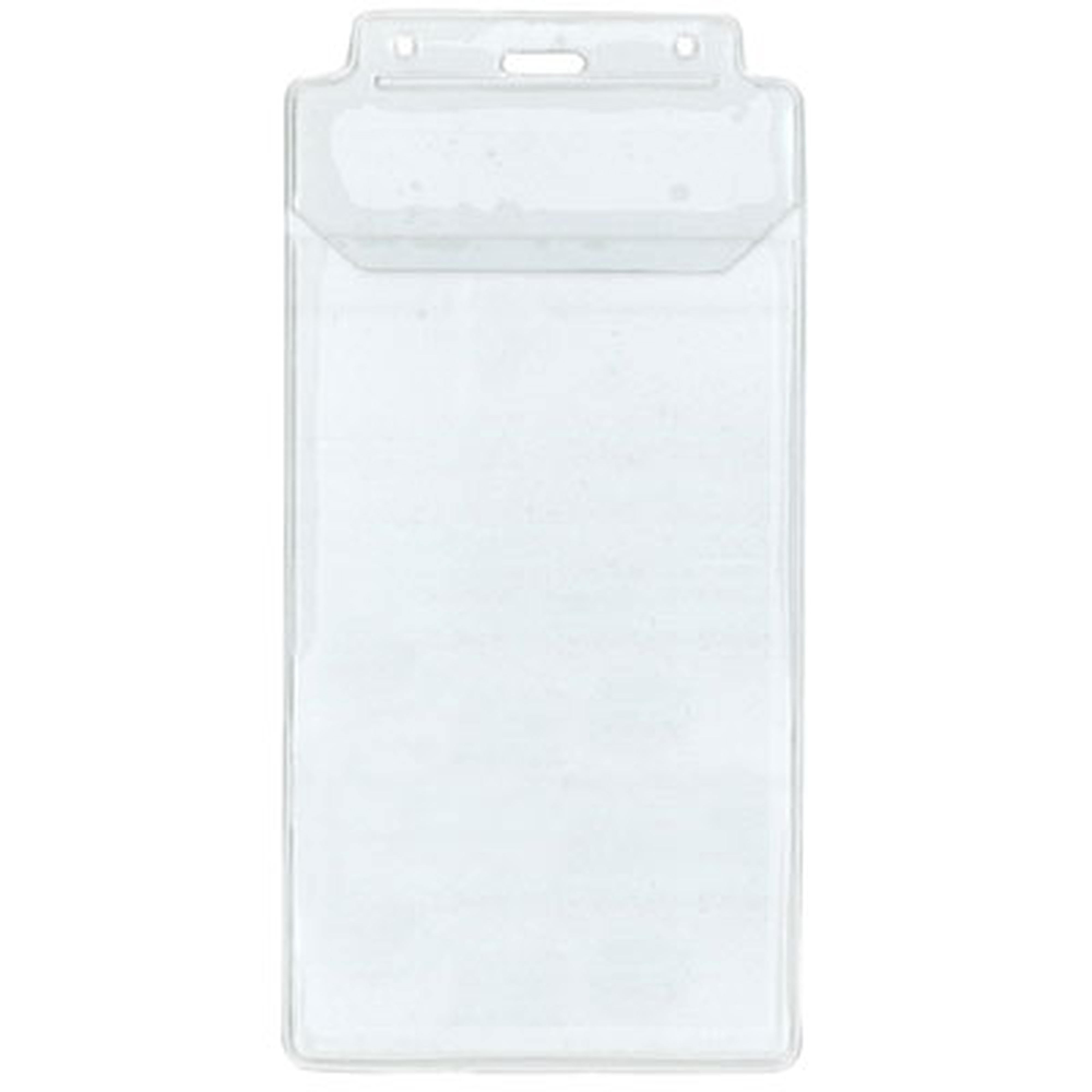 Flexible Vertical Badge Holder with Tuck In Flap, Event Size Flexible Vertical Badge Holder with Tuck In Flap, Event Size