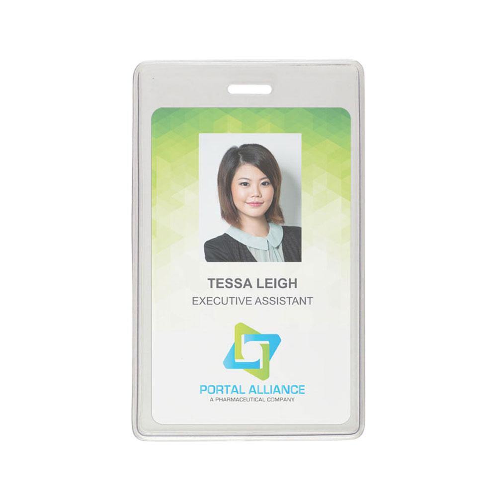 Flexible Badge Holder, Credit Card Size Flexible Badge Holder, Credit Card Size