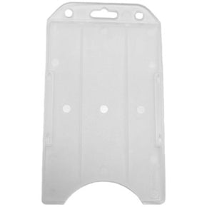 Open-Face Rigid Card Holder, Credit Card Size