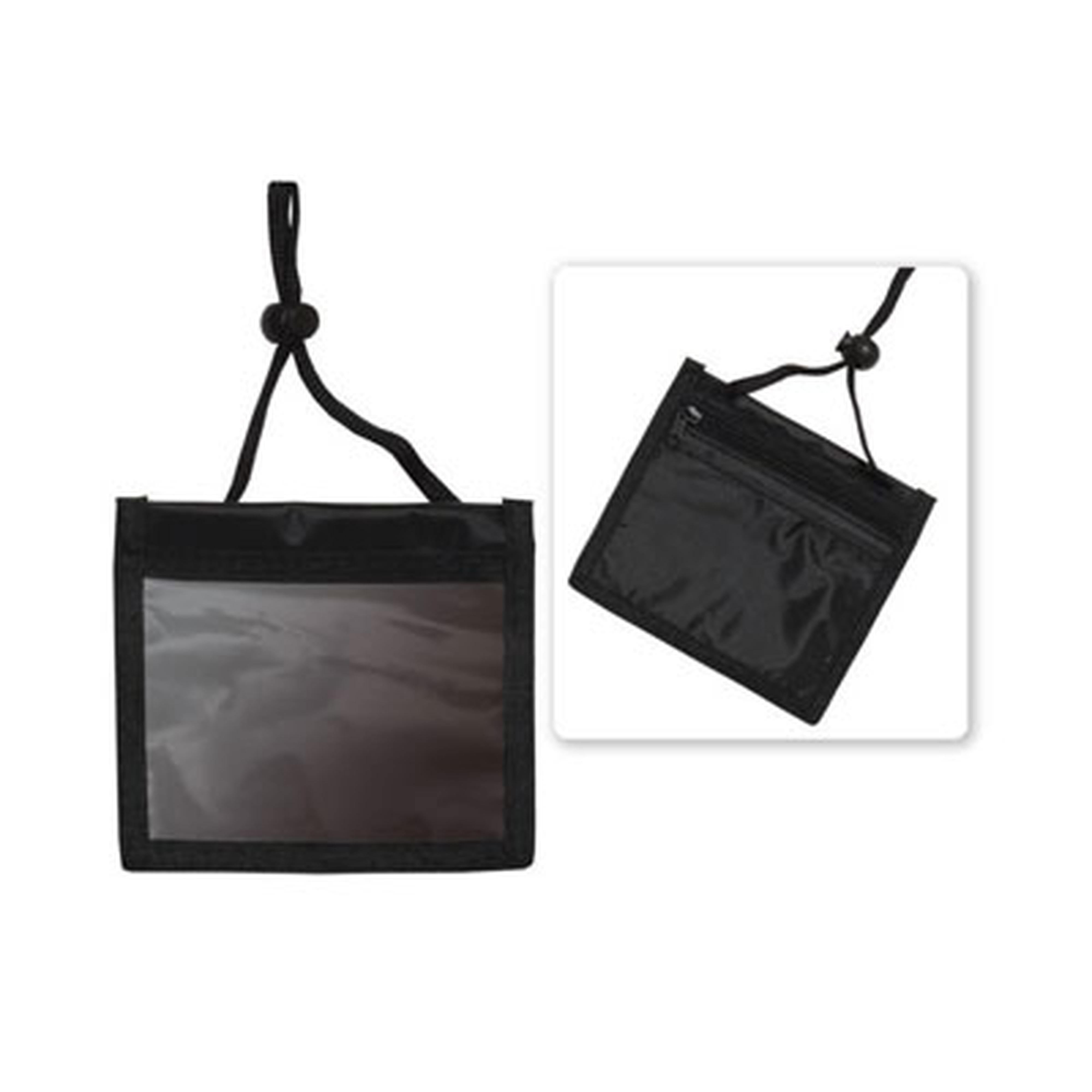 3-Pocket Credential Wallet with Adjustable Neck Cord 3-Pocket Credential Wallet with Adjustable Neck Cord