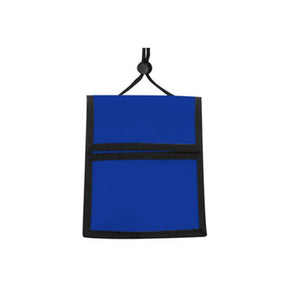 Nylon Multi-Pocket Credential Wallet with Neck Cord, 6" x 4.63" - IDenticard.com