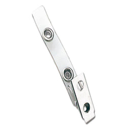 Strap Clip with 2-Hole NPS Clip (500/Pack) - IDenticard.com