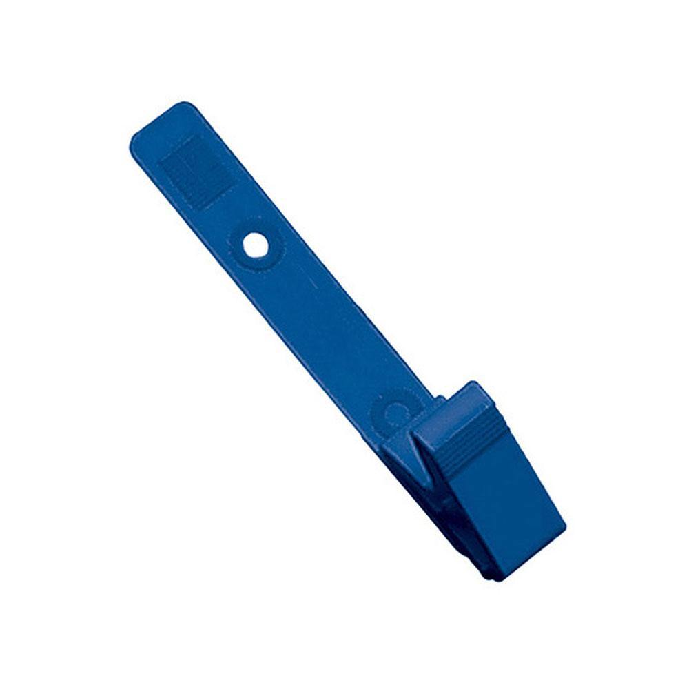 Plastic Strap Clip with Knurled Thumb-Grip Plastic Strap Clip with Knurled Thumb-Grip