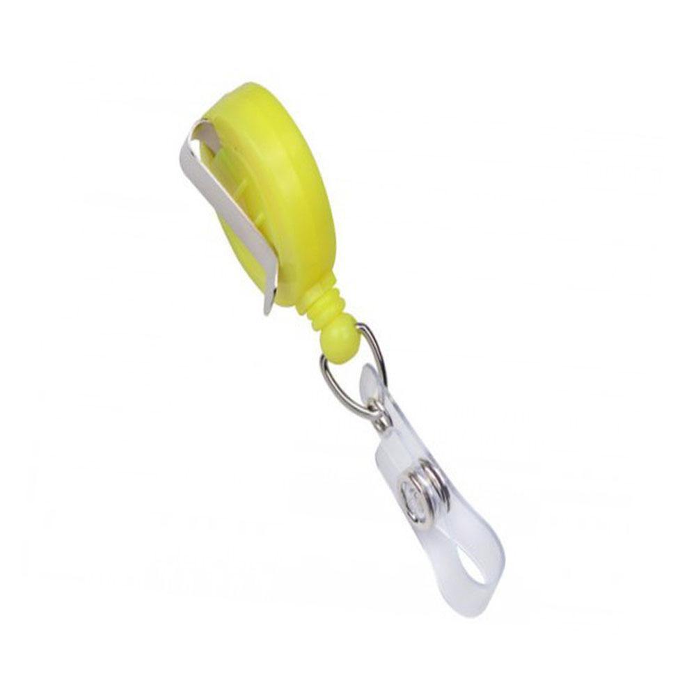 Neon Badge Reels with Clear Vinyl Strap Neon Badge Reels with Clear Vinyl Strap