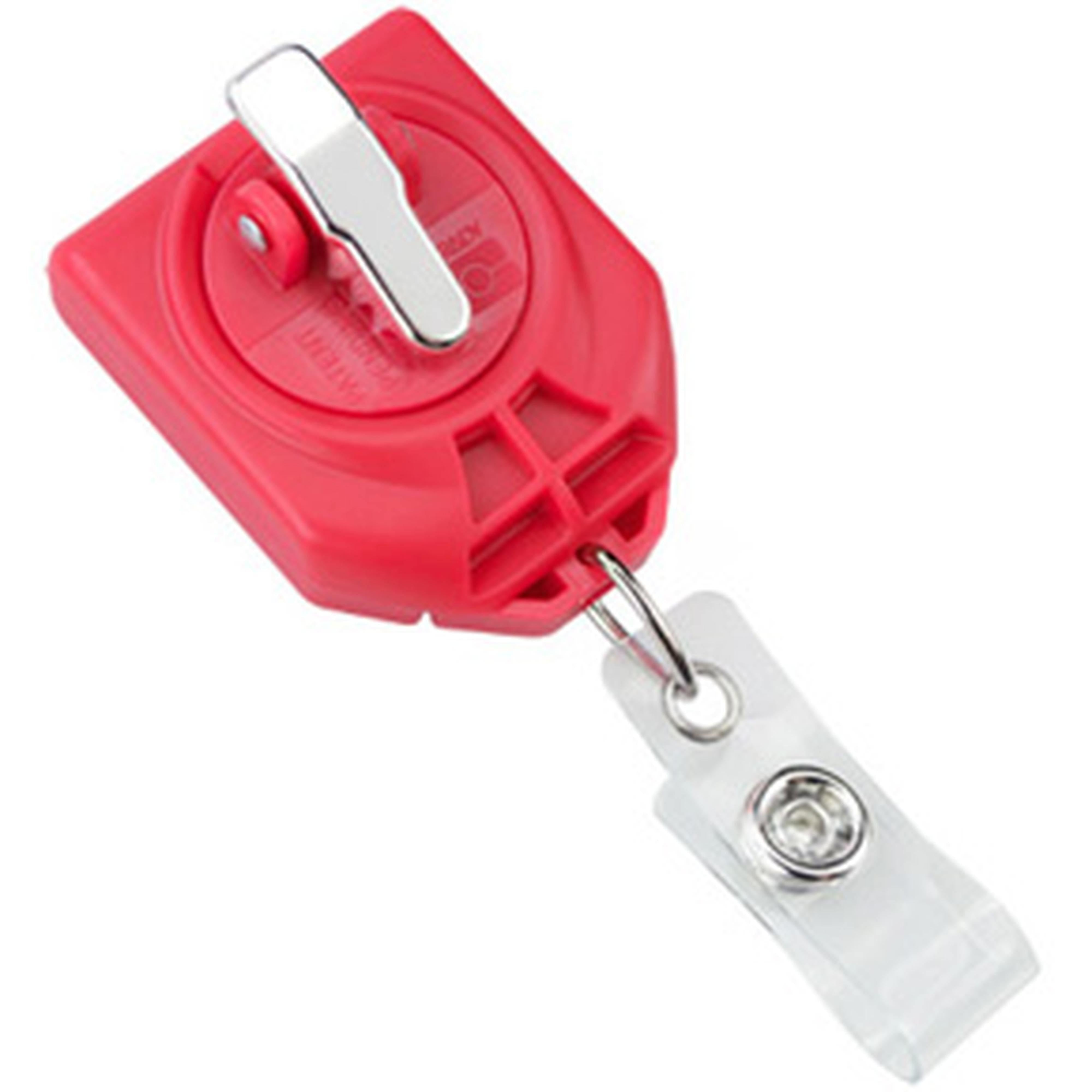 B REEL® Twist-Free  Retractable Badge Reel, Swivel Clip with Teeth (Pack of 100) B REEL® Twist-Free  Retractable Badge Reel, Swivel Clip with Teeth (Pack of 100)