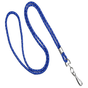 1/8" Round Metallic Lanyard - IDenticard.com