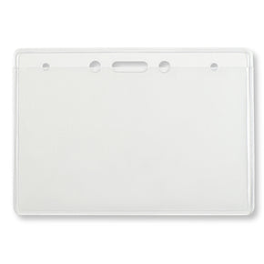 Flexible Horizontal Badge Holder, Credit card Size