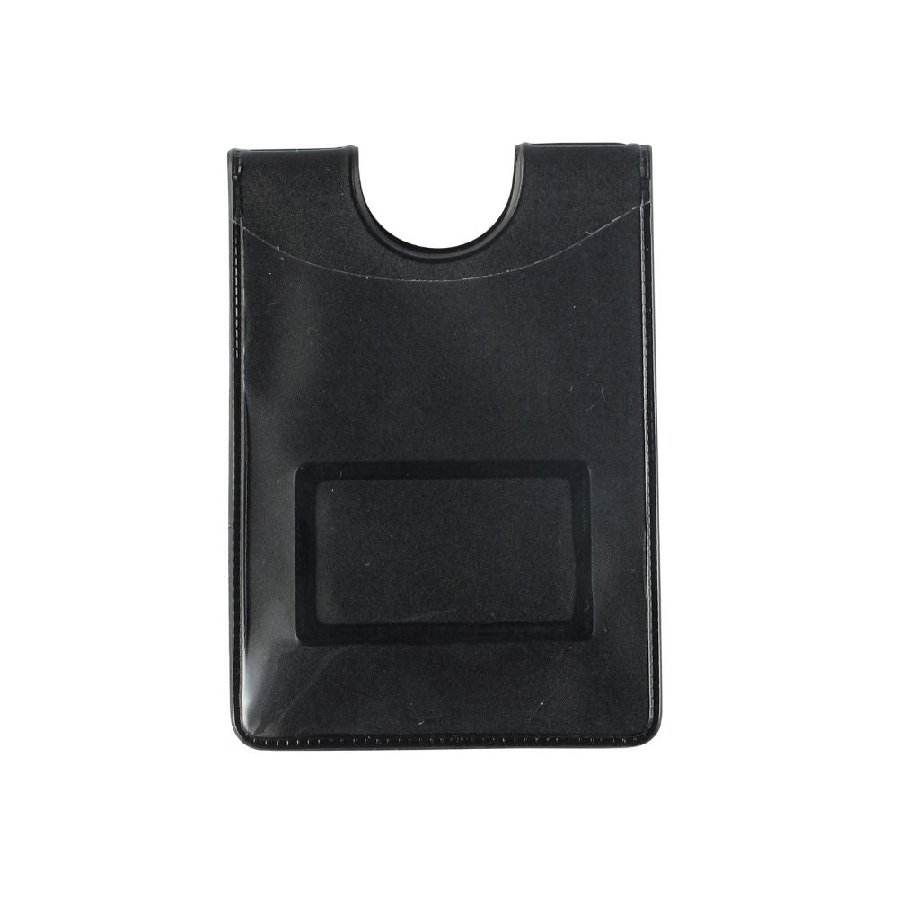 Flexible Vertical Magnetic Badge Holder with Thumb Notch Flexible Vertical Magnetic Badge Holder with Thumb Notch