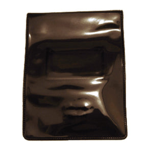 Vinyl Vertical Magnetic Badge Holder with Shorter Pocket Flap - IDenticard.com