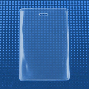 Flexible Vertical S-Series Badge Holder, Government Card Size