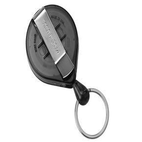 Black Mini-Bak with Key Ring End Fitting - IDenticard.com