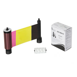 YMCKO Half-Card Printer Ribbon with Cleaning Roller (SMART 31 & 51) - IDenticard.com