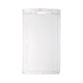 Rigid Vertical Locking Multi-Card Badge Holder, Credit Card Size