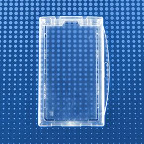 Rigid Locking Card Case/Holder, Credit Card Size