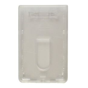Rigid Plastic Vertical Top Loading Badge Holder - IDenticard.com
