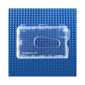 Premium Rigid Side Loading Badge Holder, Credit Card Size