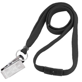 3/8" Tubular Matching Color Breakaway Lanyard - IDenticard.com