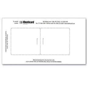 Dual-Core JetPak™ ID Card with Vertical Slot - IDenticard.com