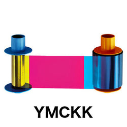 YMCKK Printer Ribbon (DTC1500, 500 Imprints) - IDenticard.com