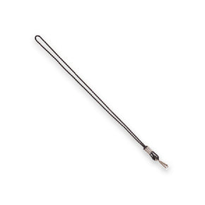 1/16" Black Round Cord Lanyard With Swivel Hook - IDenticard.com