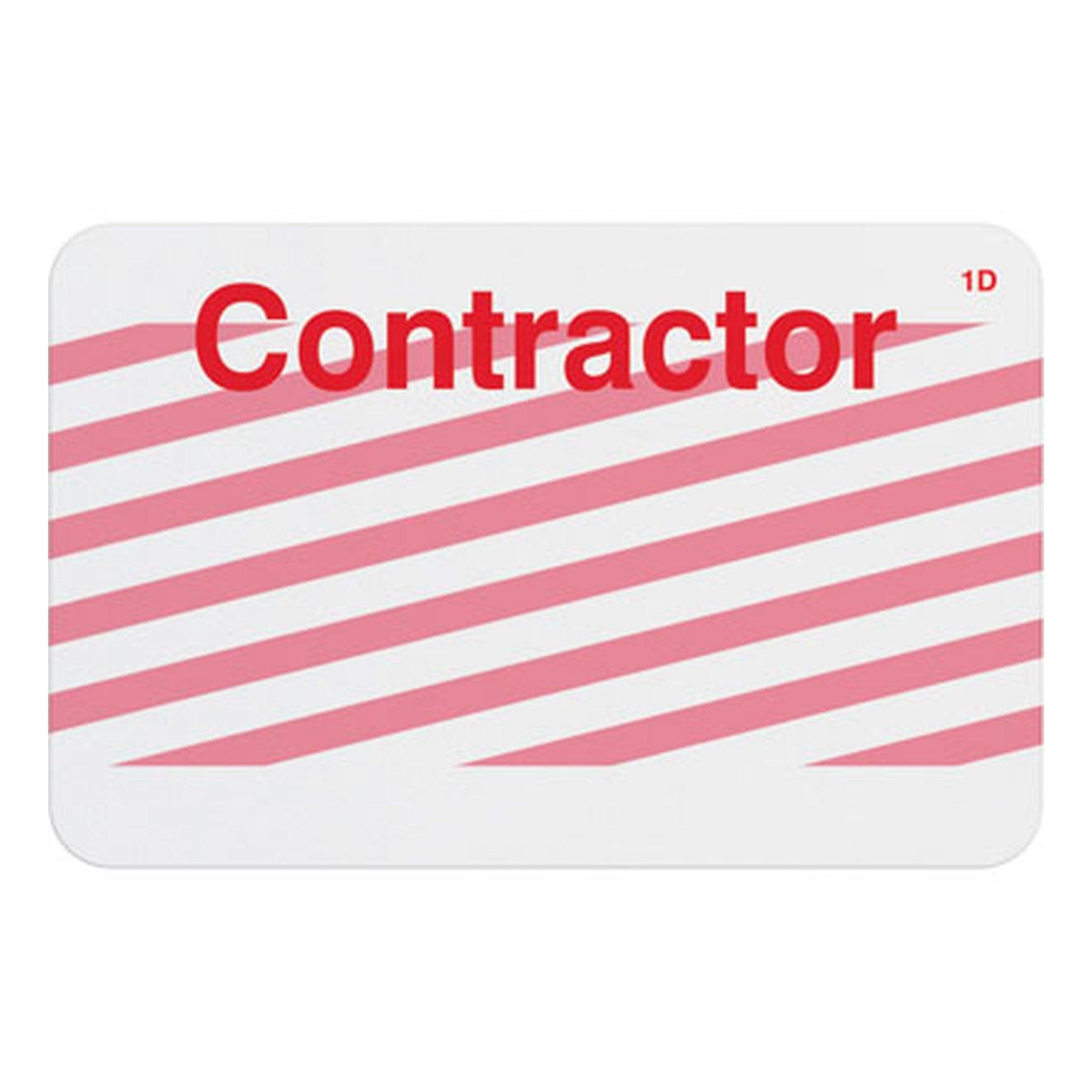 TEMPbadge® Expiring Adhesive Visitor Badges - Pre-Printed Title, Hand-Writable (Box of 500) TEMPbadge® Expiring Adhesive Visitor Badges - Pre-Printed Title, Hand-Writable (Box of 500)