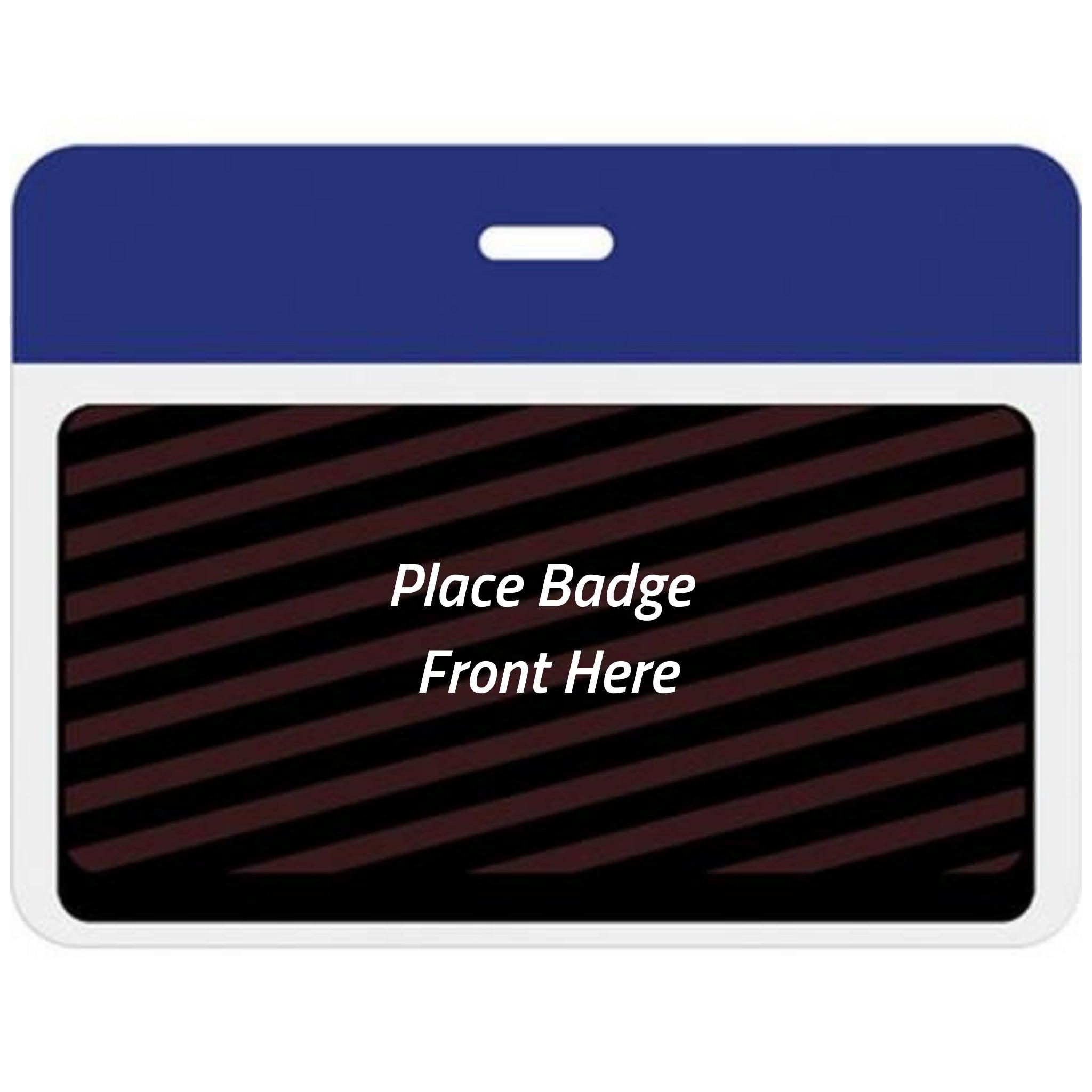 TEMPbadge® Large Expiring Visitor Badge BACK - Color Bar (Box of 1000) TEMPbadge® Large Expiring Visitor Badge BACK - Color Bar (Box of 1000)