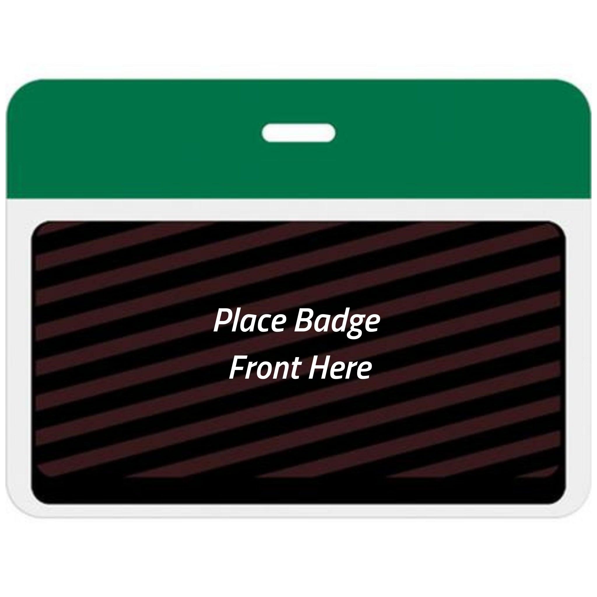 TEMPbadge® Large Expiring Visitor Badge BACK - Color Bar (Box of 1000) TEMPbadge® Large Expiring Visitor Badge BACK - Color Bar (Box of 1000)
