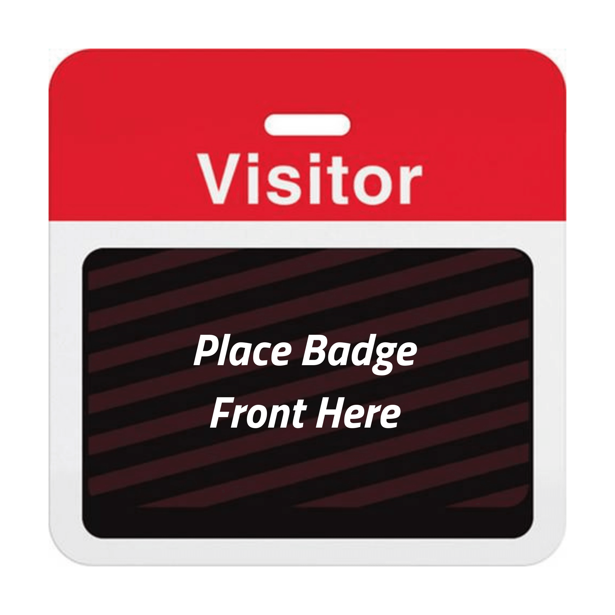 TEMPbadge® Expiring Visitor Badge BACK - Pre-Printed Title (Box of 1000) TEMPbadge® Expiring Visitor Badge BACK - Pre-Printed Title (Box of 1000)