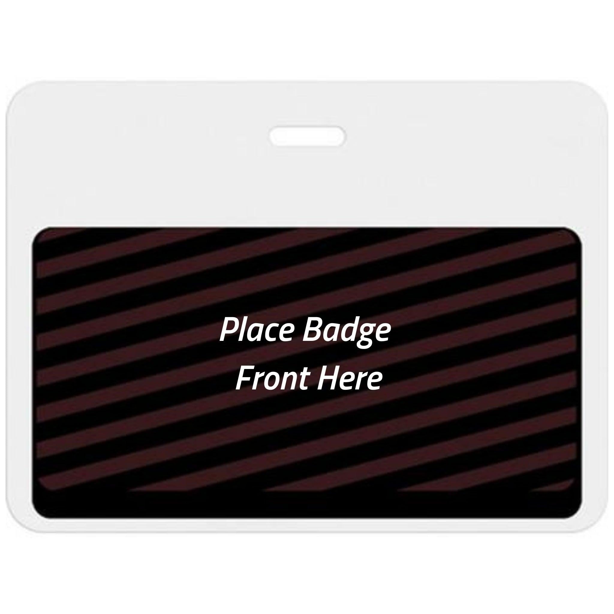 TEMPbadge® Large Expiring Visitor Badge BACK - Color Bar (Box of 1000) TEMPbadge® Large Expiring Visitor Badge BACK - Color Bar (Box of 1000)