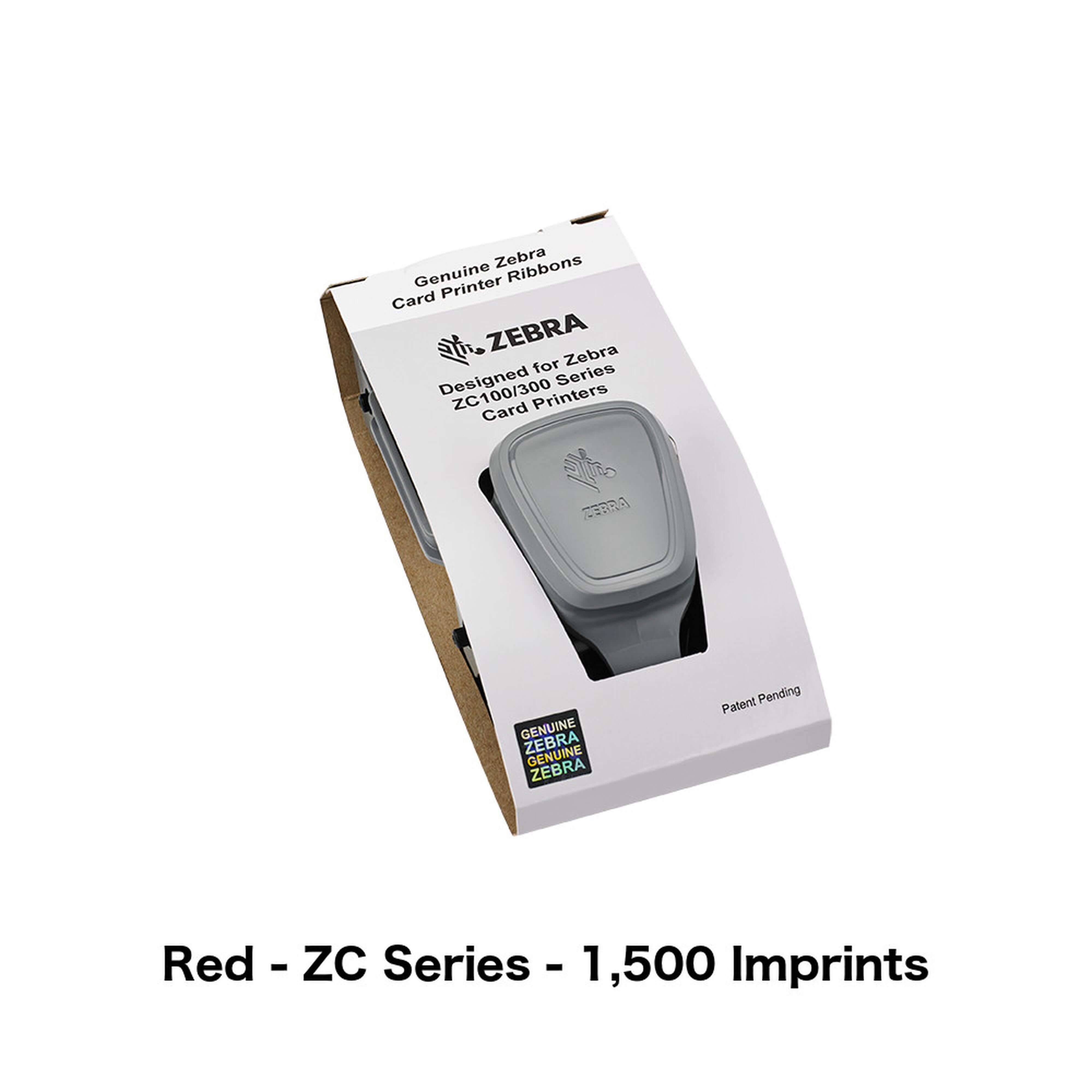 Printer Ribbon (Zebra ZC Series, 1,500 Imprints) Printer Ribbon (Zebra ZC Series, 1,500 Imprints)