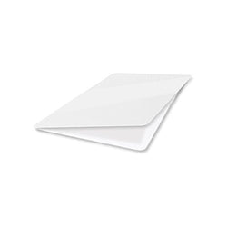 10 mil Adhesive Back PVC Card with Paper Liner (CR79 Size) - IDenticard.com