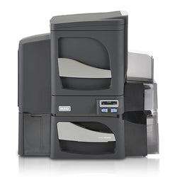 HID Fargo DTC4500e Dual-Sided Card Printer with Lamination - IDenticard.com