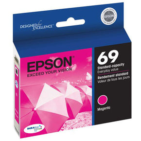 Yellow Epson 69 Ink Cartridge (Stylus C120) - IDenticard.com