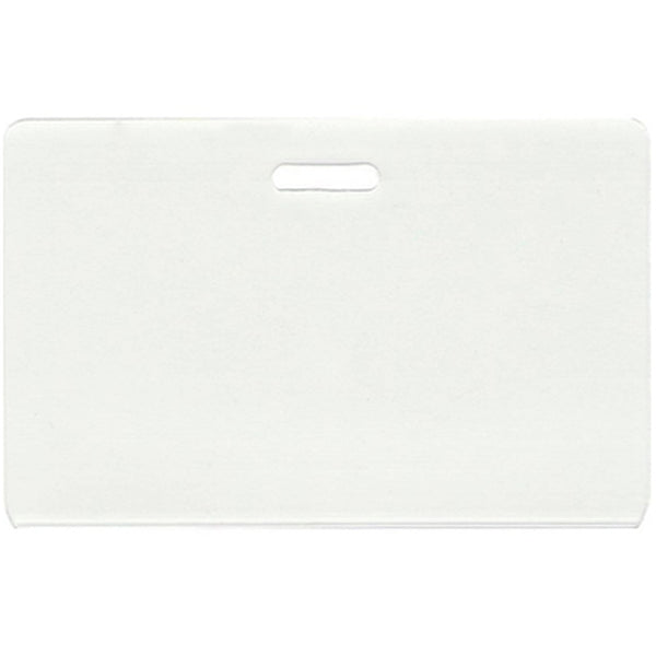 Credit Card Size Laminating Pouch with Horizontal Slot (14 Mils)