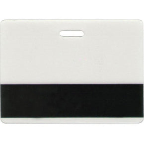Data Collection Size JetPak Laminating Pouch–Hor. Slot, Bar Code Mask - IDenticard.com
