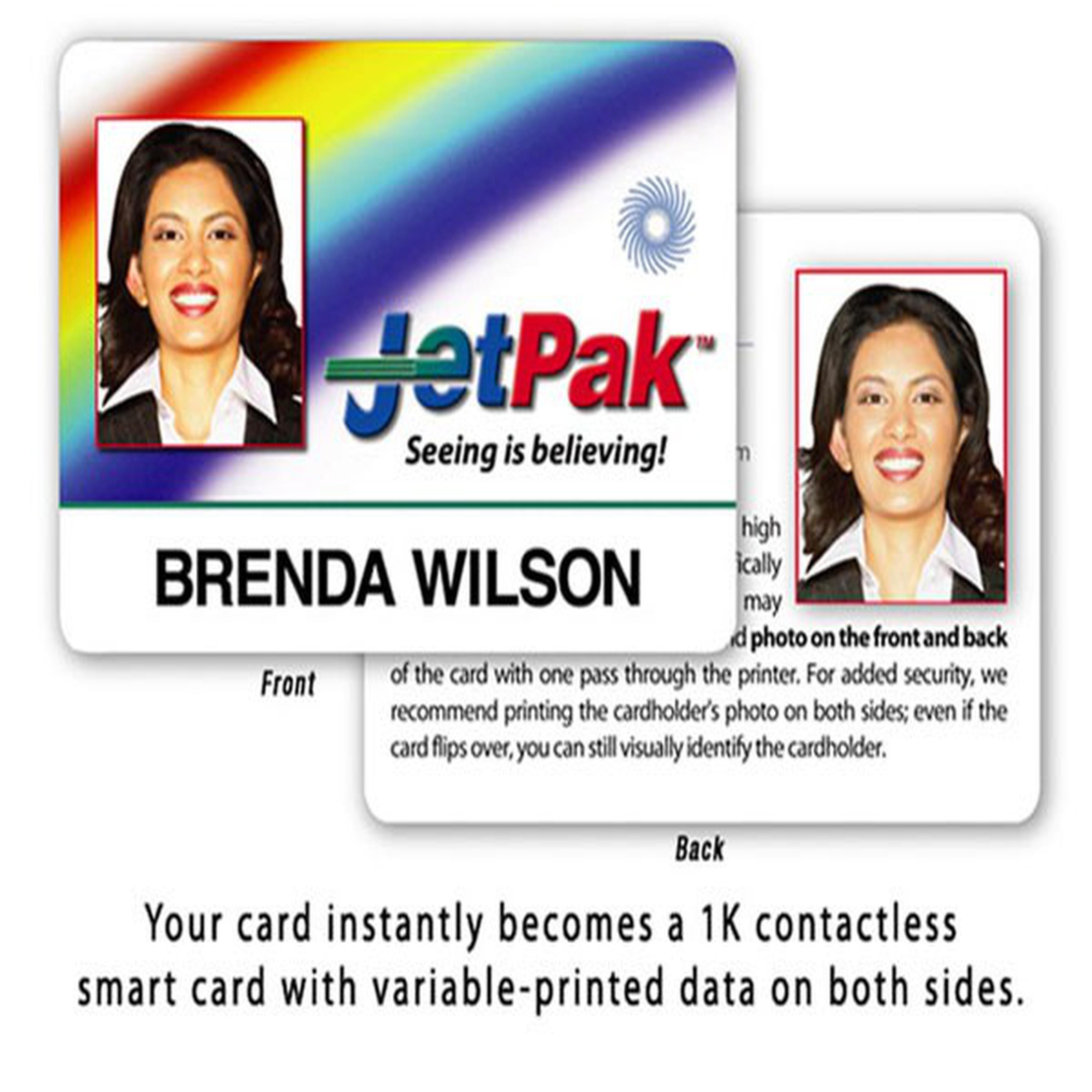 SMART Insert for Dual-Sided IDentiSMART ID Cards (No Slot) SMART Insert for Dual-Sided IDentiSMART ID Cards (No Slot)