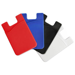 Silicone Cell Phone Wallet - IDenticard.com