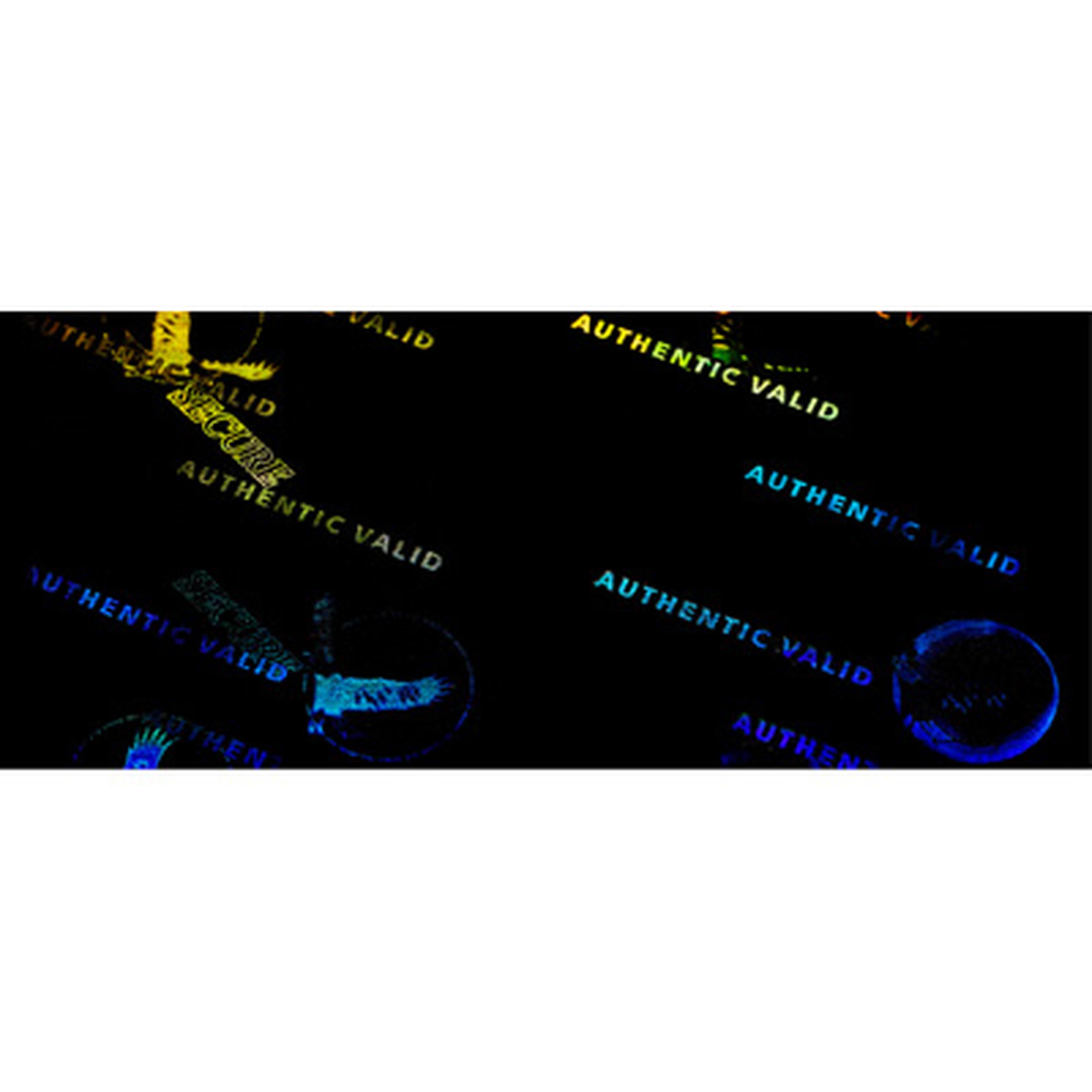 1-Mil Zebra i Series Top Holographic Laminate Ribbon,  1-Mil Zebra i Series Top Holographic Laminate Ribbon,