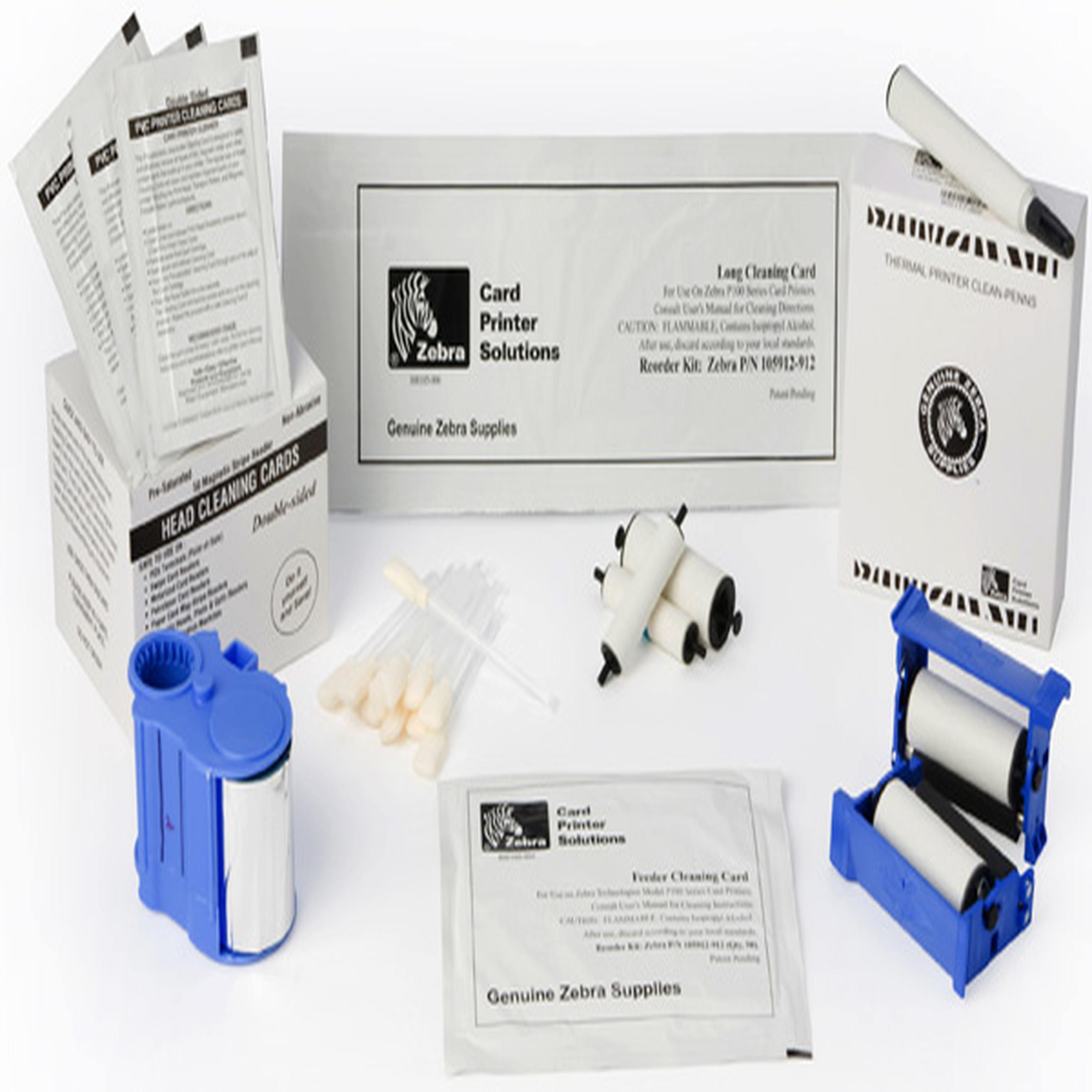Zebra ZXP Series 7 abrasive printhead polishing card Zebra ZXP Series 7 abrasive printhead polishing card