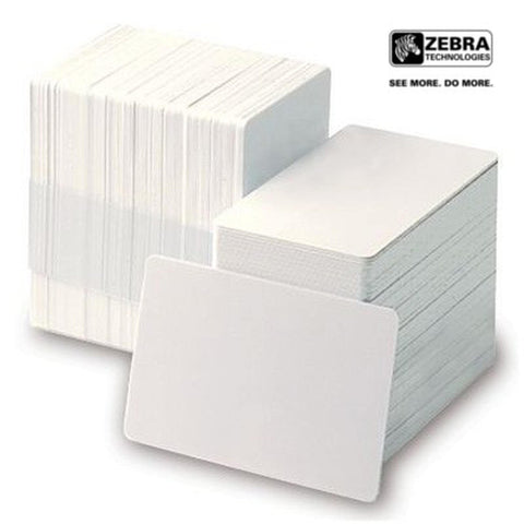 Zebra® 30 mil Composite PVC PET Card (CR80/Credit Card Size)