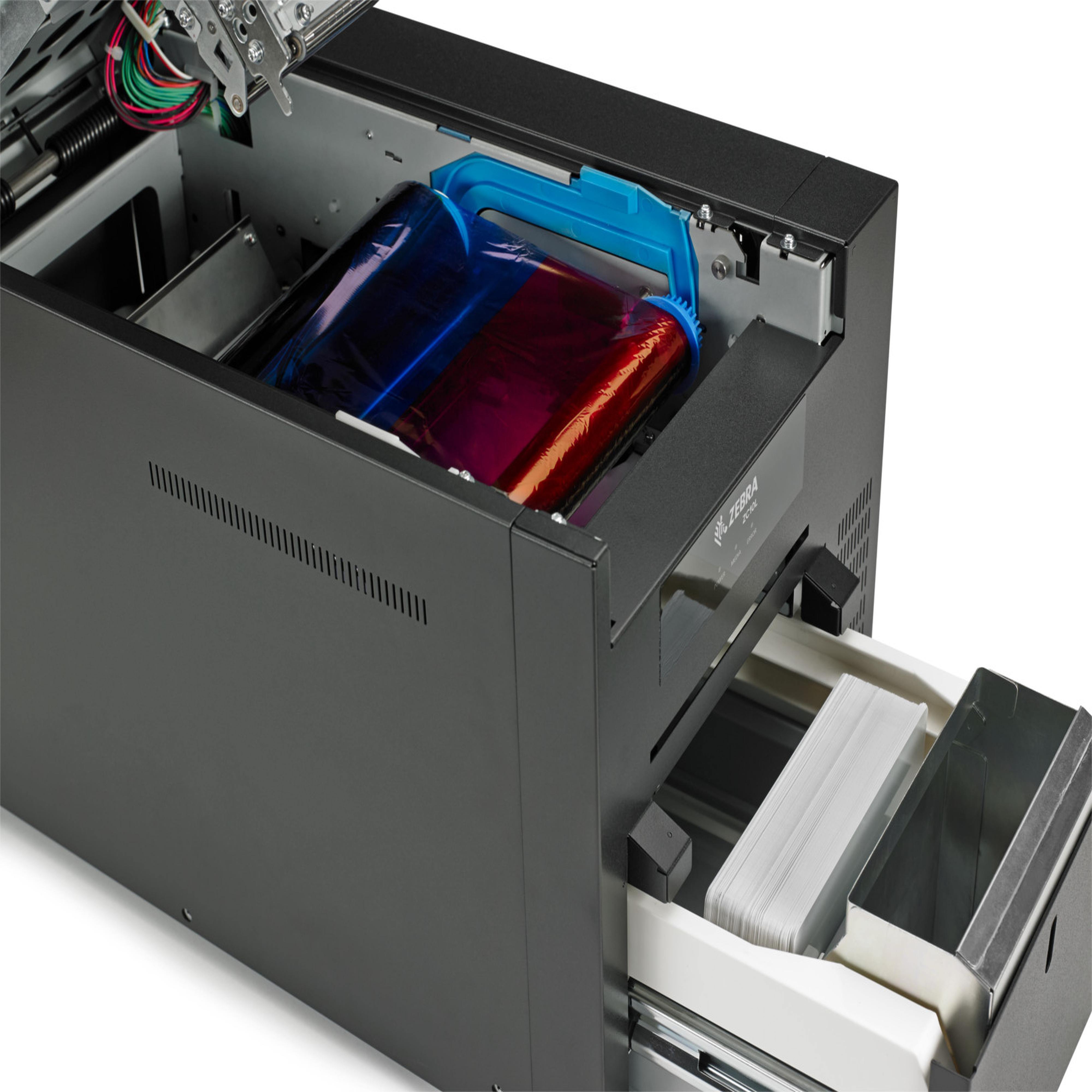 Zebra ZC10L Large-Format ID Card Printer Kit Zebra ZC10L Large-Format ID Card Printer Kit