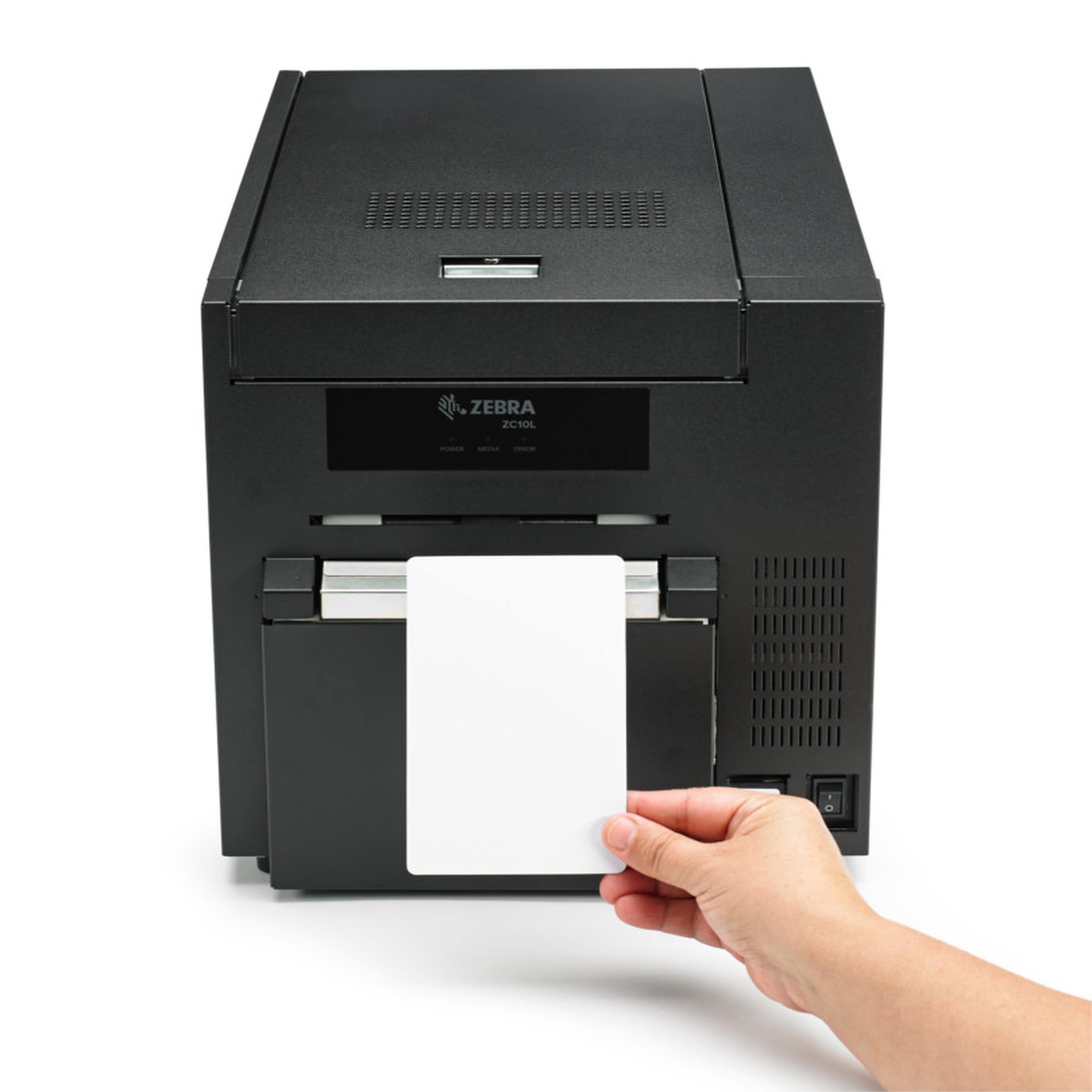 Zebra ZC10L Large-Format ID Card Printer Kit Zebra ZC10L Large-Format ID Card Printer Kit
