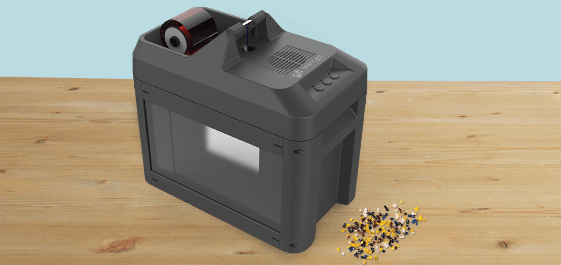 SMART BIT Printer Ribbon Shredder IDenticard