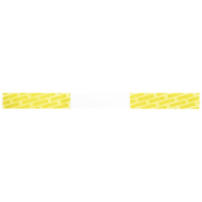 Yellow adhesive non-expiring inspection band - IDenticard.com