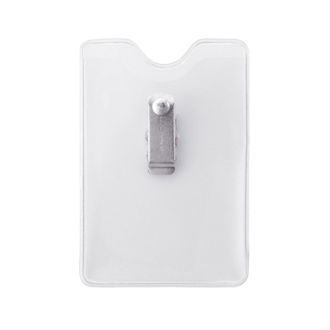 Clothing-Friendly™ Flexible Badge Holder, Credit Card Size